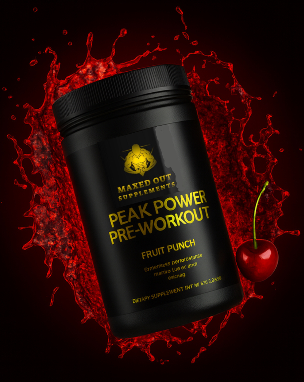 Nitric Shock Pre-Workout Powder (Fruit Punch)