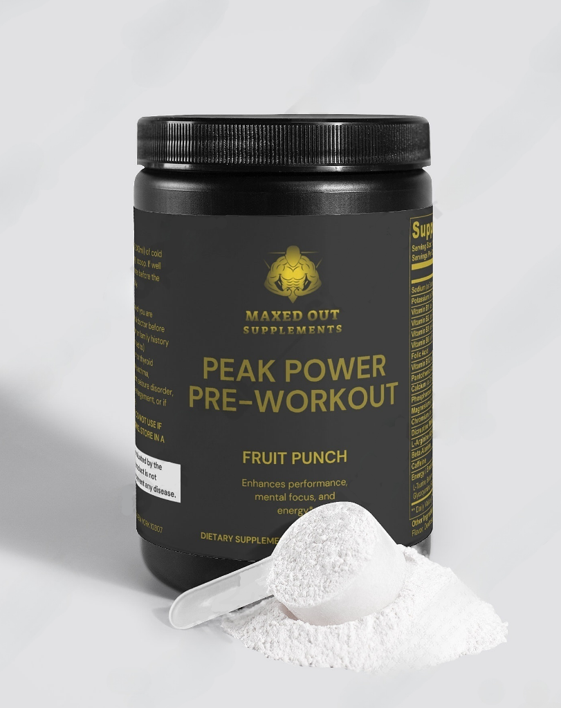 Nitric Shock Pre-Workout Powder (Fruit Punch)